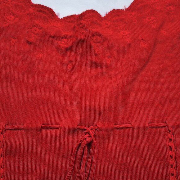 Mango Red Knit Cami Top - Picture 3 of 5